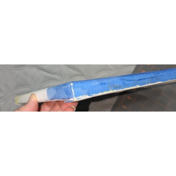 Small art Birds and Fish in water Original, no frame - Picture 8 of 9